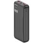 Powerbank 20000mAh Leotec LEPOW20W22K/ 22.5W/ Negra