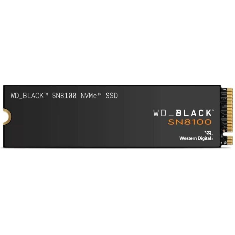 Disco SSD Western Digital WD Black SN8100 1TB/ M.2 2280 PCIe 5.0/ Full Capacity