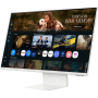 Smart Monitor Samsung M8 M80F S32FM801UU 32'/ 4K/ Multimedia/ Regulable en altura/ Smart TV/ Webcam/ Blanco