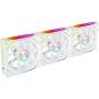 Pack 3 Ventiladores Invertidos Mars Gaming MF-LINKFINITYKIT2R/ 12cm/ ARGB/ Blancos