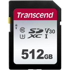 Transcend SDXC 512GB R95/W45MB/s UHS-I U3 V30 CL10