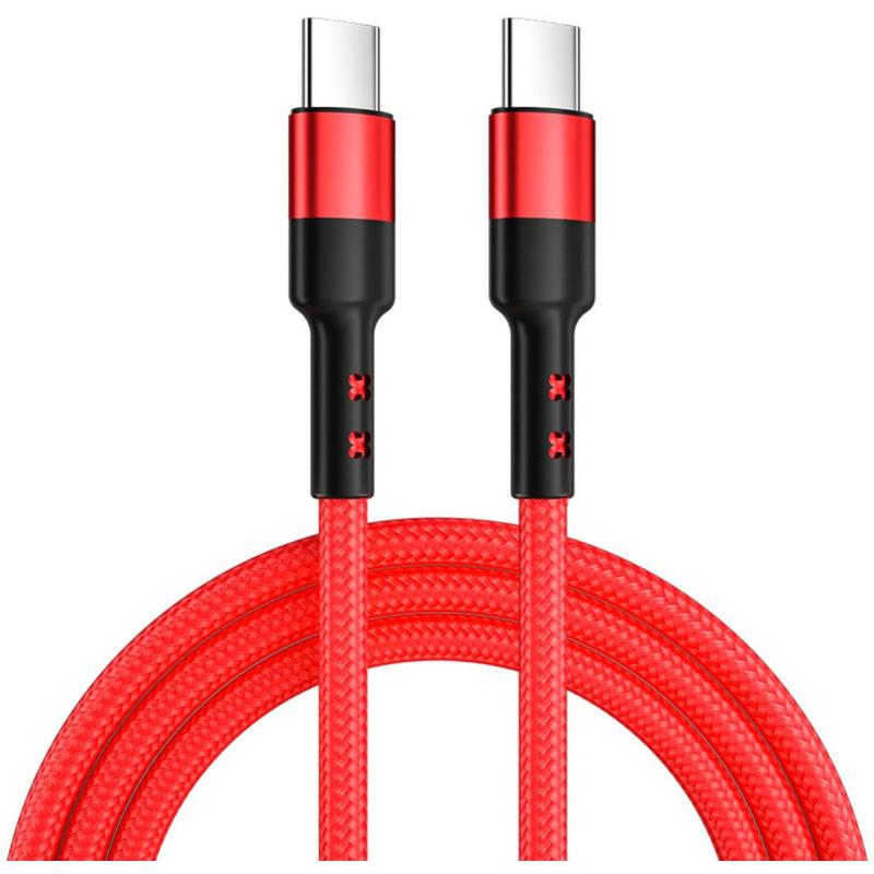 Caruba USB C To USB C 60W Cable 3 Meter Red