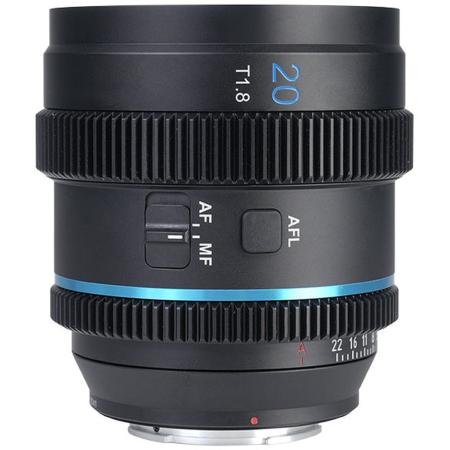 Sirui 20mm T1.8 1.33X S35 AF Anamorphic Lens (L Mount Blue Flare)