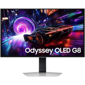 Monitor Gaming Samsung Odyssey OLED G8 G81SF S27FG812SU 27'/ 4K/ 0.03ms/ 240Hz/ OLED/ Regulable en altura/ Plata