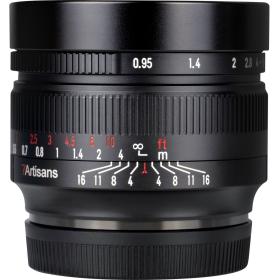 7Artisans 50mm f/0.95 MFT (Pana/Olympus) | FourThirds Black