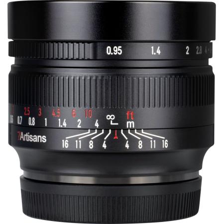 7Artisans 50mm f/0.95 MFT (Pana/Olympus) | FourThirds Black
