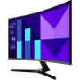 Monitor Profesional Curvo Samsung Essential S3 S39GD S32D396GAU 32'/ Full HD/ Multimedia/ Negro y Plata