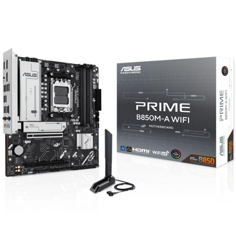 Placa Base Asus PRIME B850M-A WIFI Socket AM5/ Micro ATX