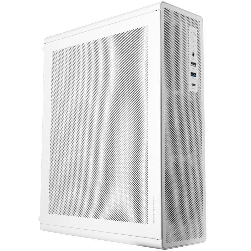 Caja Minitorre Tacens AEROSLIM500 con Fuente 500W/ Blanco