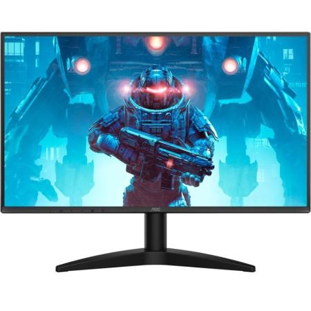 Monitor Gaming AOC 24B36X 23.8'/ Full HD/ 0.5ms/ 144Hz/ IPS/ Multimedia/ Regulable en altura/ Negro