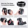 K&amp;F Concept Lens Adapter Canon EOS (EF / EF-S) Leica L