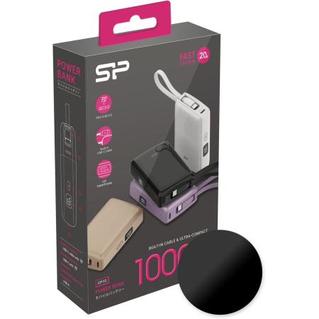 Silicon Power PowerBank CP10 10000mAh Black