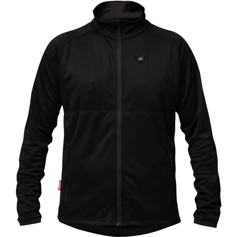 Heat Experience Heatx Heated Fleece Sweater Mens XL Black