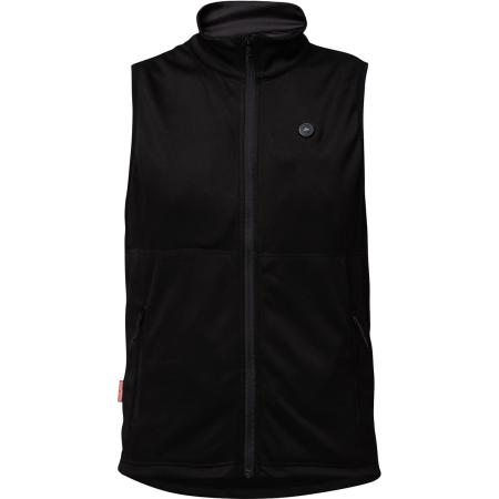 Heat Experience Heatx Heated Fleece Vest Mens M Black