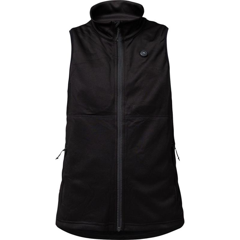 Heat Experience Heatx Heated Fleece Vest Womens XS Black