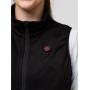 Heat Experience Heatx Heated Fleece Vest Womens XS Black
