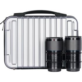 Sirui Saturn 1.6X FullFrame Anamorphic Lens Set RF Mount (50MM&amp;amp;75mm Blue Flare)