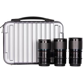 Sirui Saturn 1.6X FullFrame Anamorphic Set E Mount (35mm 50mm &amp;amp;75mm Blue Flare)
