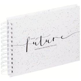 Hama Spiraalalbum Letterings 24x17 cm 50 White Pagina&amp;#039;s Future