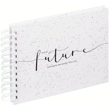 Hama Spiraalalbum Letterings 24x17 cm 50 White Pagina&amp;#039;s Future