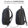 Mochila Subblim Xpand Air Padding Backpack para Portátiles hasta 15.6'/ Puerto USB/ Azul