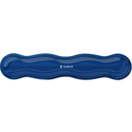 Reposamuñecas Subblim Ergo Cristal Flex/ Azul Oscuro