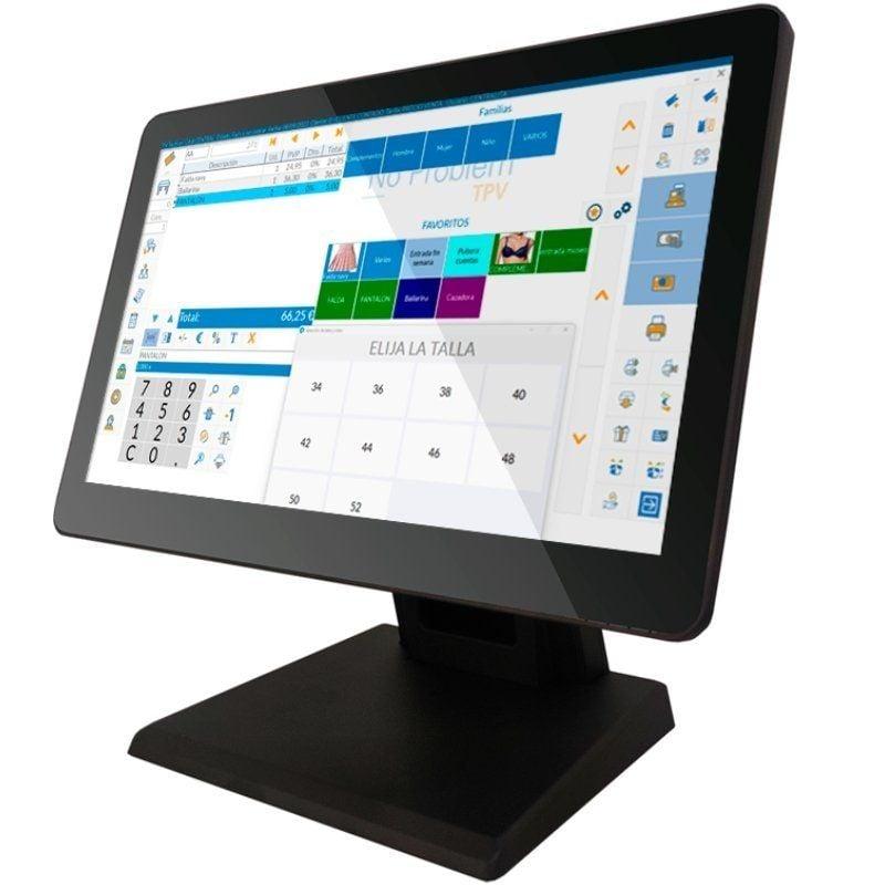 TPV 10POS 10T-16J418128/ Intel i5 7th/ 8GB/ 256GB SSD/ 15.6'/ Táctil/ WiFi/ Win11 IoT Incluye Software Verifactu + 2h de Formaci