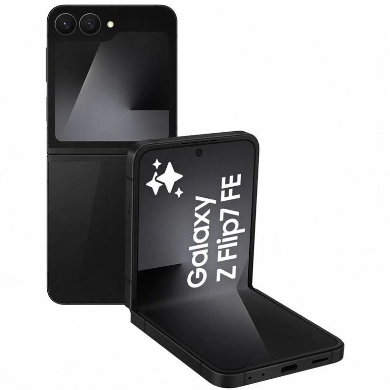 Smartphone Samsung Galaxy Z Flip7 FE 8GB/ 128GB/ 6.7'/ 5G/ Negro