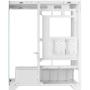 Caja Gaming Semitorre Mars Gaming MC-PRISMA/ Blanca