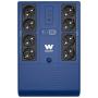 SAI Línea Interactiva Woxter Multibase UPS 1200 VA/ 1200VA-720W/ 8 Salidas/ Formato Torre