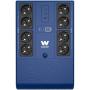 SAI Línea Interactiva Woxter Multibase UPS 800 VA/ 800VA-480W/ 8 Salidas/ Formato Torre