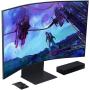 Monitor Gaming Curvo Samsung Odyssey Ark S55CG970NU 55'/ 4K/ 1ms/ 165Hz/ VA/ Regulable en altura/ Smart TV/ Multimedia/ Negro