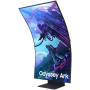 Monitor Gaming Curvo Samsung Odyssey Ark S55CG970NU 55'/ 4K/ 1ms/ 165Hz/ VA/ Regulable en altura/ Smart TV/ Multimedia/ Negro