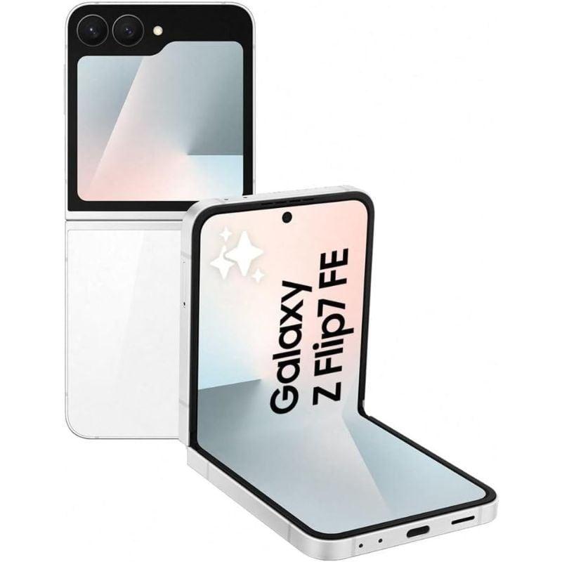 Smartphone Samsung Galaxy Z Flip7 FE 8GB/ 128GB/ 6.7'/ 5G/ Blanco