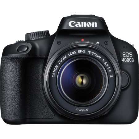Comprar Canon EOS 4000D Kit 18-55 mm III - Entrega 24h - Ganga Electrónica