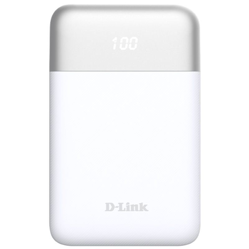 Powerbank 10000mAh D-Link DPP-101/ 18W/ Blanca