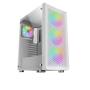 Caja Gaming Semitorre Mars Gaming MC-F/ Blanca
