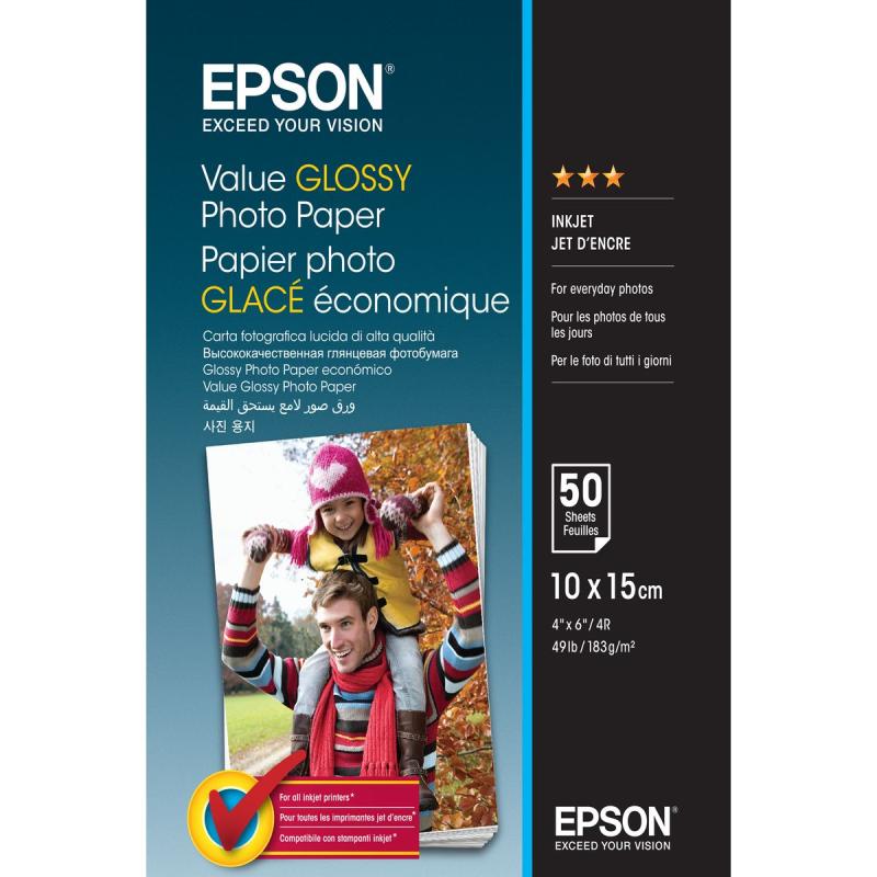 Epson Value Photo Paper 10x15cm 50 Vel