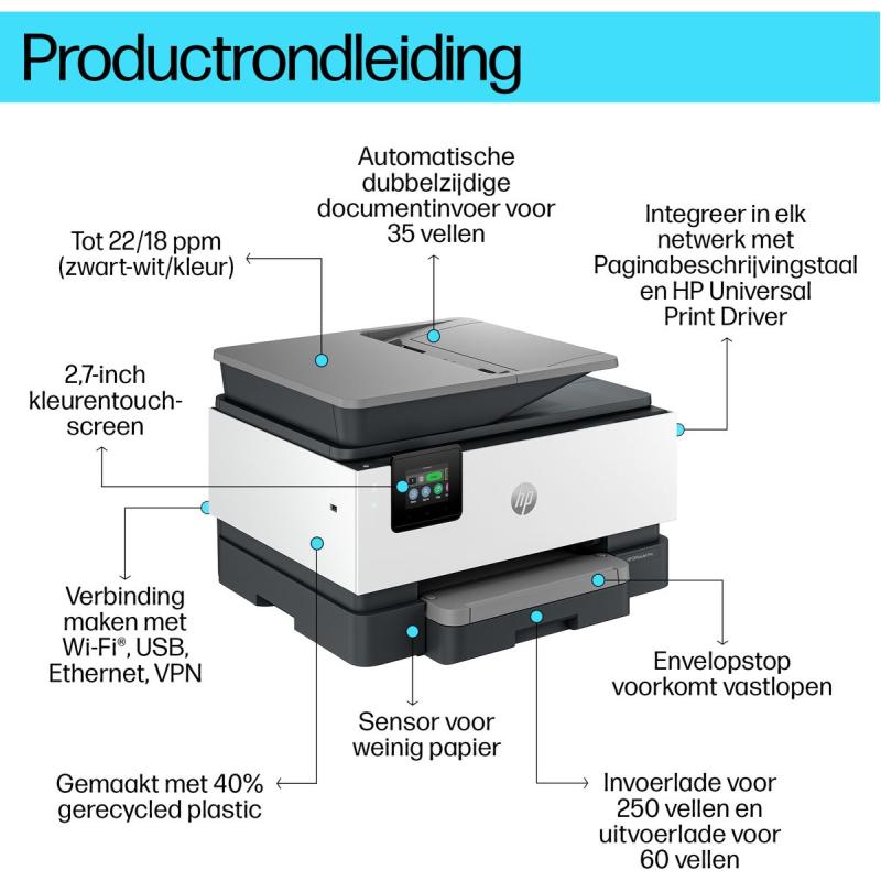 HP OfficeJet Pro 9120B All-In-One Printer