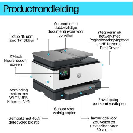 HP OfficeJet Pro 9120B All-In-One Printer
