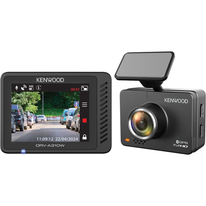 Kenwood DRV-A310W GPS Integrated Dashboard Camera