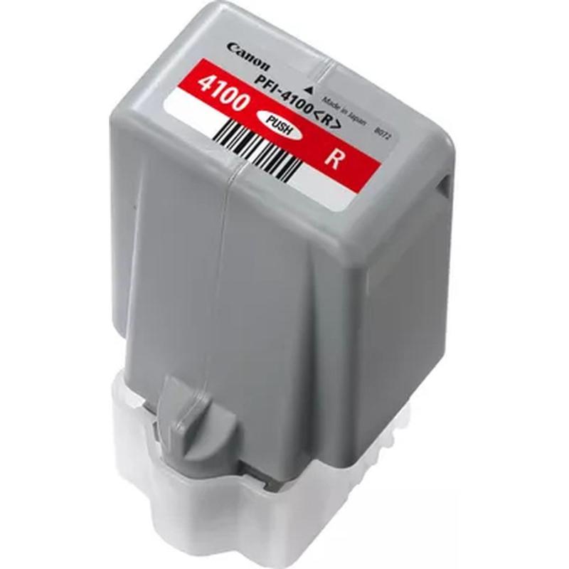 Canon Ink PFI-4100 R Red Ink Tank