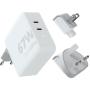 Xtorm 67W Gan-Ultra Reisoplader + USB-C PD Cable White