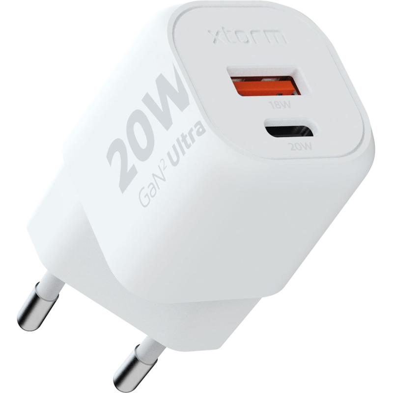 Xtorm 20W GAN2 Ultra Wall Charger White
