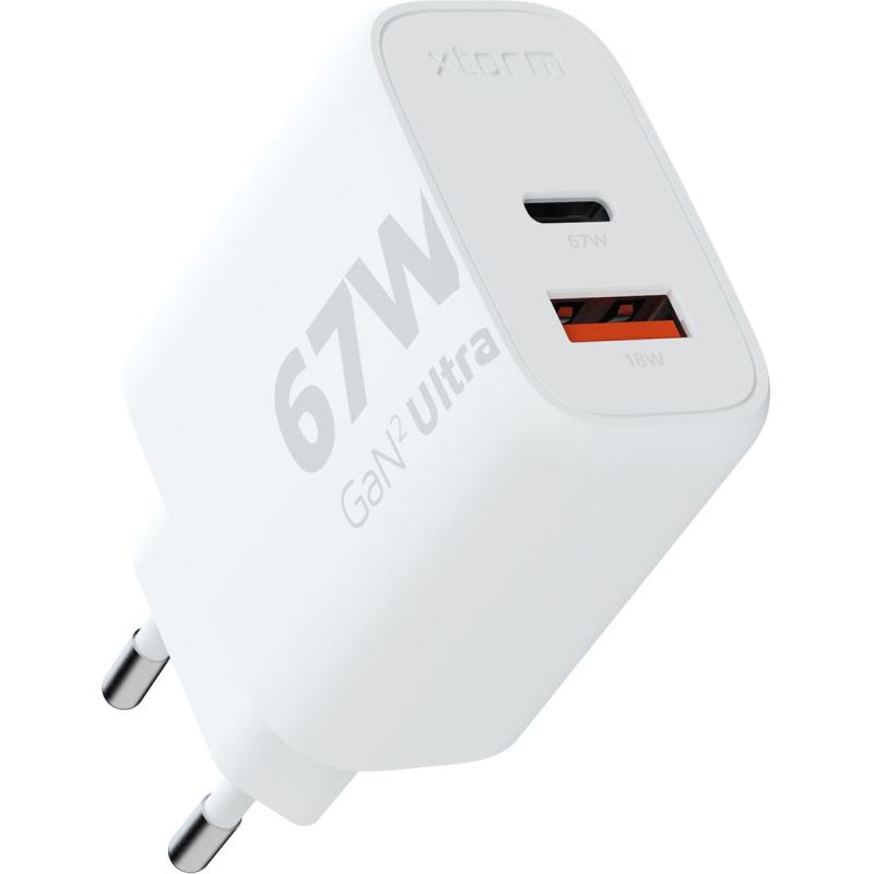 Xtorm 67W GAN2 Ultra Wall Charger White