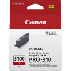 Canon Ink PFI-5100 R Eur Red Ink Tank