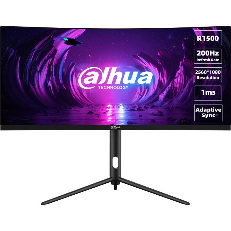 Dahua Curved WFHD Gaming Monitor - 30inch - 200Hz