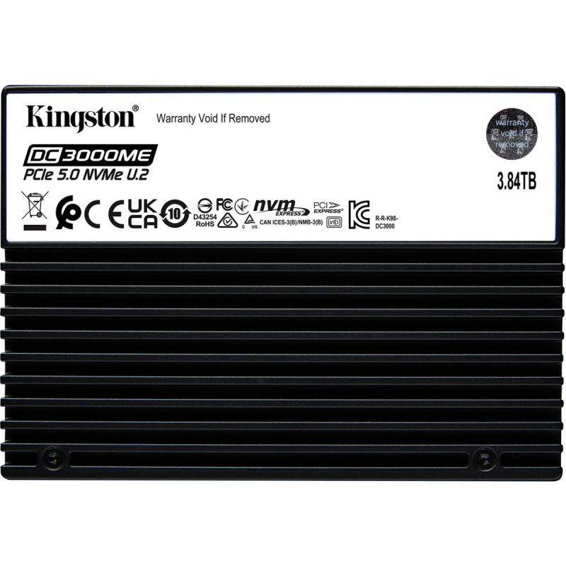 Kingston 3.84TB DC3000ME U.2 PCIe 5.0 NVMe TCG Op