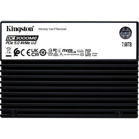 Kingston 7.68TB DC3000ME U.2 PCIe 5.0 NVMe TCG Op