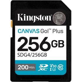 Kingston 256GB SDXC Canvas Go Plus GEN4